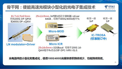 先导院 张成良 光电子集成技术在电信网络中的应用